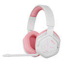 Dareu Гарнитура игровая беспроводная EH755 White-Pink (белый/розовый), подключение 2.4GHz+Bluetooth